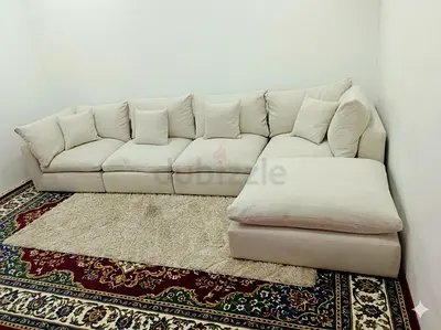 The One Brand modular sofa with ottoman