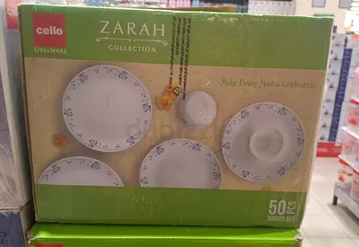 Brand new opalware dinner set 50 pcs