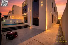 Modern villa for sale in Al Helio 2 – Ajman, price includes registration and ownership fees, ready