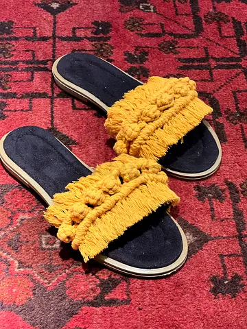 Macrame Sandals with Matching Accessories