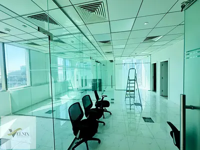 Fully Fitted, Furnished | High Floor | 2 Parkings | Partitioned Layout