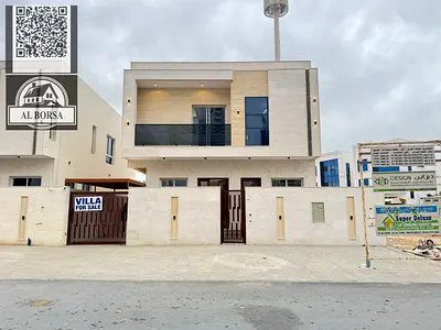 For sale in Al Amrah area, Ajman, including registration and ownership fees: 5 master bedrooms