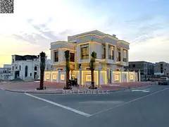 Luxury classic villa for sale in Al Helio 2 – large corner lot | 3 floors with an elegant design |