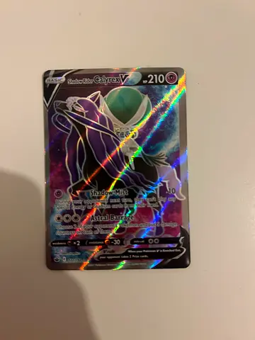 Pokémon Card — Shadow Rider Calyrex V (Full art)