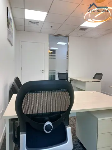 250 Sq Ft Premium Office Space in Business Center, Fully Furnished