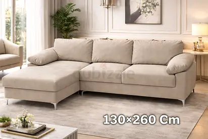 L-shaped 3-seater Sofa with Chaise New For Sale
