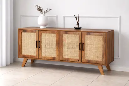 Rattan shoes cabinet for sell