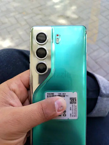 Tecno Camon (green) - Good condition, triple camera, light use