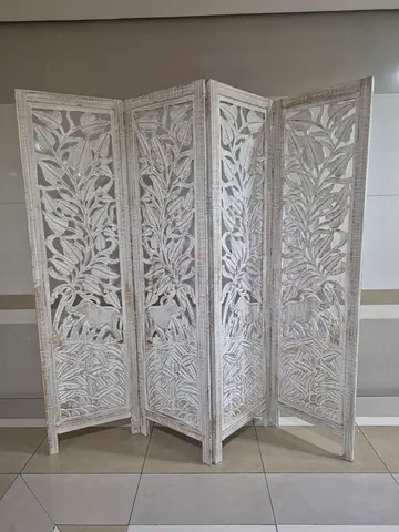 Hand Carved Vintage Divider