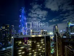 Ultra-Luxury Renovated Studio | High Floor | Burj Khalifa, Canal &amp; Skyline Views