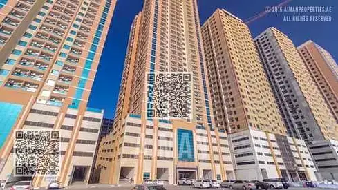 **شقة واسعة من 4 غرف نوم مع شرفة وإطلالة مفتوحة 1 سيارات للبيع في أبراج بحيرة الجنة، عجمان**