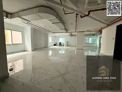 Office or full commercial floor for rent in Al Mowaihat, new building, up to 2500 sq ft, modern fini
