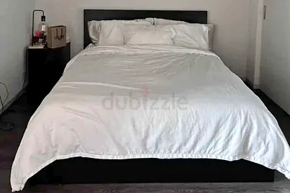 URGENT SALE 
IKEA MALM Storage King Bed with
Mattress - Like New - First Come First Serve