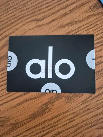 Alo gift card worth 700 AED
