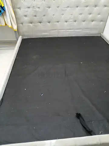 Used Home Centre Bed With The Frame And Matress Queen Sized bed, 160×200cm Size -Urgent Sale