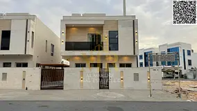 Luxury villa for sale in Al-Amrah – Modern design + Two floors and a roof, including registration 