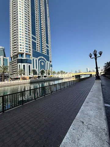 HOTT OFER ON 3 BR HALL APARTMENTS,65K,75K 85K,90K,95K,1 MONTH FREE NEAR AL FARDAN CENTER ON CANAL QASBA FACING BUHAIRA CORNICHE BEHIND LAFAH SHAWARMAN