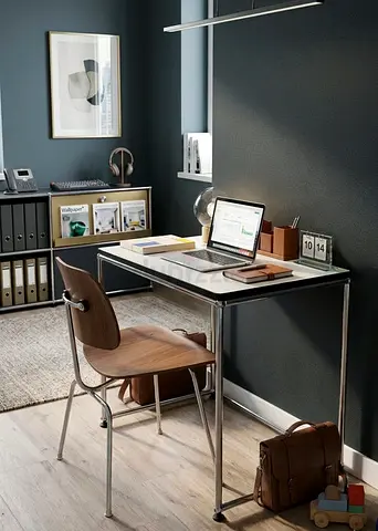 USM Haller desk (Small) in white by Star Office LLC (Dubai, Abu Dhabi, UAE)