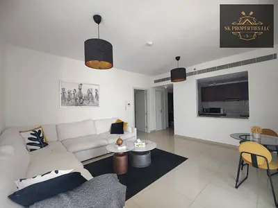 ✨ Brand New 1 Bedroom + Study | Fully Furnished | Large Balcony | Woroud 5, Uptown Al Zahia ✨