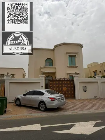 🏡 فيلا للإيجار بالرقايب | 5 غرف + مجلس وصالة وخادمة وغسيل | حوش واسع وموقع مميز | 120,000 درهم قابل للتفاوض