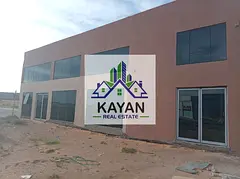 Open plan space 26,000 sq.ft with showroom, 100 KVA power, prime location UAQ, ready now