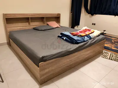 Danube Home Supreme 200X200 Super King Bed | Modern Design Wooden Double Bed Frame Furniture |