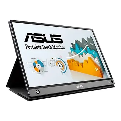 ASUS ZenScreen Touch MB16AMT – 15.6” Full HD Portable Touchscreen Monitor with Built-in Battery