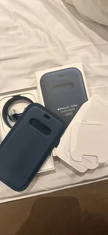 iPhone 12/12 pro blue sleeve case brand new