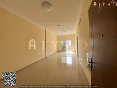 For rent: 2 bedrooms hall in Al Jurf 3 Ajman, first occupancy, near Dubai &amp; Sharjah exit, 3 bath