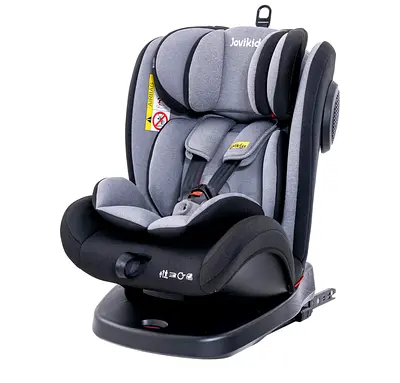 Jovikids Angela 360° ISOFIX Car Seat BLACK (0–12 yrs) – Rotating, Adjustable, Brand New