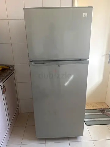 Silver Top-Freezer Refrigerator - Good Working Condition minimum usage