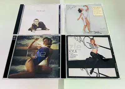 4 Kylie Minogue Music CD’s