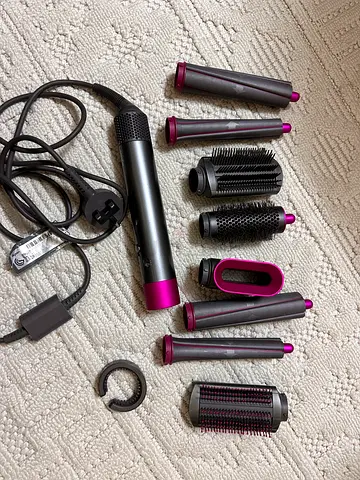 Dyson Airwrap Complete set - barrel and brush attachments (used)