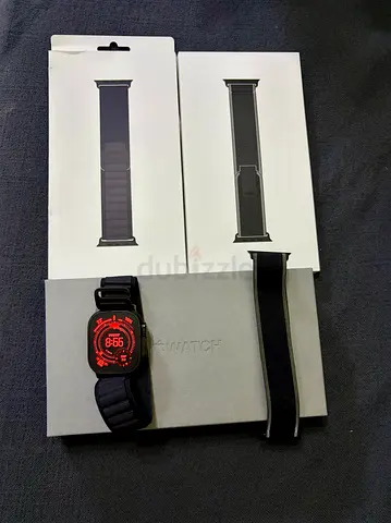 Ultra Watch 3 .. w/ 2 bands  Apple Care