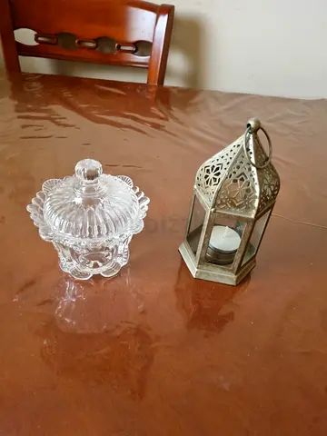 Sugar candy bowl and lantern