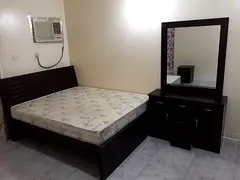 A FULLY FURNISHED MASTER BEDROOM WITH ATTCD WASHROOM IN KARAMA NR FISH MARKET WITH BALCONY.