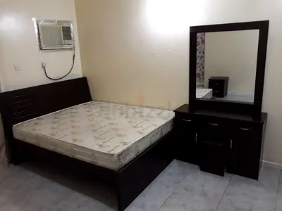 A FULLY FURNISHED MASTER BEDROOM WITH ATTCD WASHROOM IN KARAMA NR FISH MARKET WITH BALCONY.