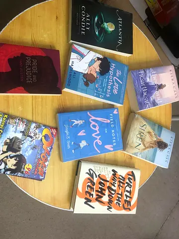 Mixed paperback fiction and young adult book bundle (34 books)