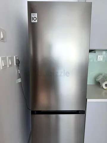 LG 344 L Net Capacity Bottom Freezer Refrigerator|Prime Silver|GR-B479FMNW FREE DELIVERY +WARRANTY