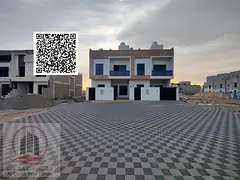 For sale, a villa in Ajman Al Helio, 4 master rooms, a Majles room, a hall, and a maid’s room, fre