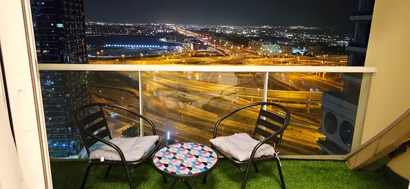 Balcony Chairs with Table