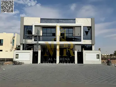 A villa with all registration and ownership fees included, on the main street, ready to move in, in the most prestigious areas of Ajman. Freehold owne