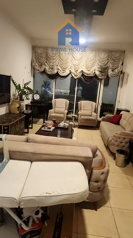 For sale apartment in Al Shati Tower 1 Type 4 back unit with parking on the second floor rented price 775000 AED
