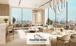 Furnished 1BR Apartment | Sol Levante JVT | Golf &amp; Skyline Views