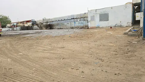 20000 Sqft Open Yard 3 Phase Power Office Boundary Wall In Al Sajaa Sharjah