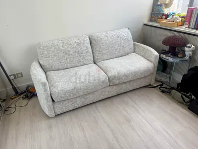 Home center two seater sofa bed with mattress