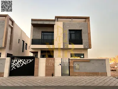 A villa with all AC installation fees included, on the main street, ready to move in, in the most prestigious area of ​​Ajman. Freehold ownership for