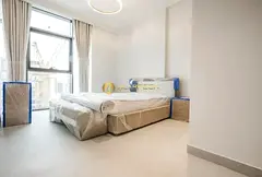 1 Bedroom Apartment | Neva Residences JVC | Balcony | Downtown City View