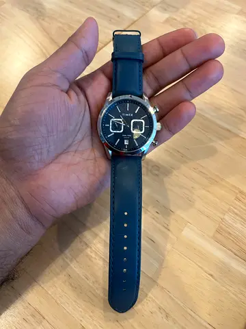 Timex Round 21mm Blue Dial Analog Men Watch - TWEG17608