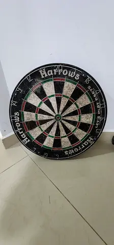 Used Harrows Dartboard — Wall-Mounted, Good Condition